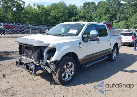 2021 Ford F-150 Lariat z USA, uszkodzony, nr VIN 1FTFW1E89MKE03045